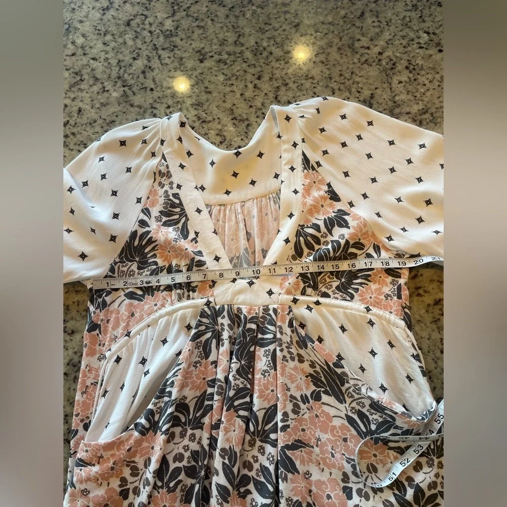 Free people, Tallulah floral printed mini dress size S